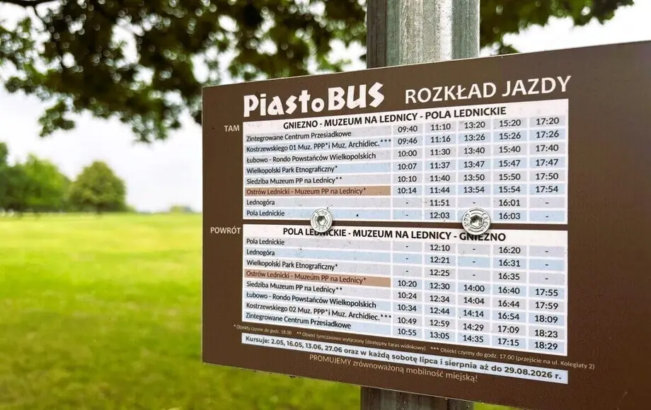 Nowa oferta PiastoBUS: zwiedzanie muzeów za 1 zł